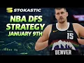 NBA DFS Strategy Monday 26 DraftKings FanDuel NBA Lineup Picks