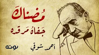 مضناك جفاه مرقده  مع الكلمات    أحمد شوقي   بصوت وليد علاء الدين دندنها