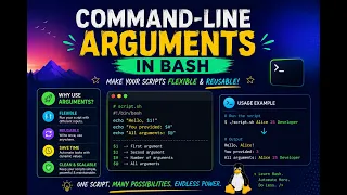 Command Line Arguments in Bash - Make Your Scripts Flexible Reusable