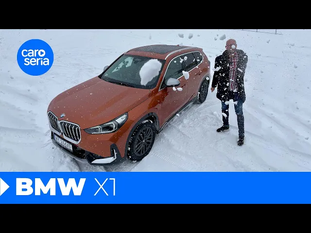 BMW X1 23i xDrive, czyli wciąga śnieg bobrem ! (TEST PL 4K) | CaroSeria