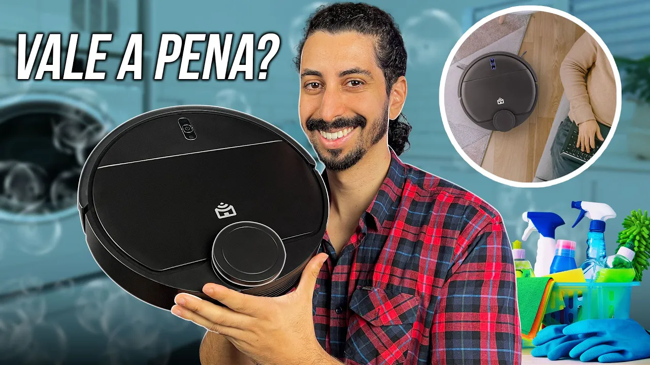 Robô aspirador de pó inteligente da Positivo! Vale a pena?