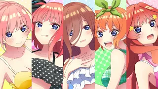 ゲーム『五等分の花嫁∬　～夏の思い出も五等分～』（Switch／PS4）OPムービー