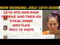 Ada County Idaho Arrests July 16 2025 Both these gals died their hair purple and stole some stuff