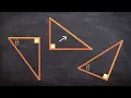 How to determine the hypotenuse opposite and adjacent legs of a triangle