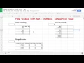Machine Learning DataScience - How to Deal with non numeric categorical data