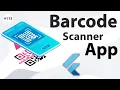 Flutter Tutorial - Barcode Scanner App