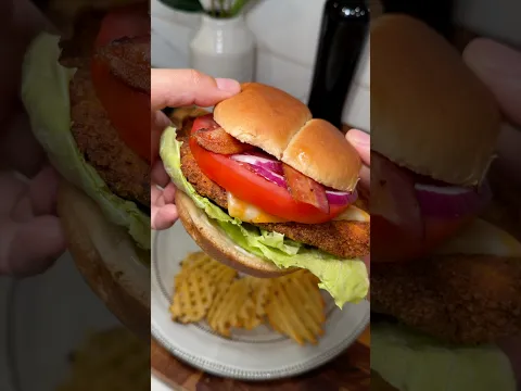 Easy chicken sandwich! 😋 #recipes #foodie #recetas #cocina