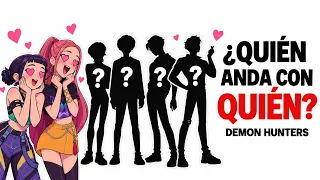 Parejas OFICIALES en Kpop Demon Hunters: ¿Quién anda con quién?