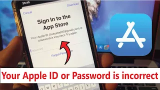 How to Fix Your Apple ID or Password is incorrect Apple ID or Password is incorrect App Store Mac