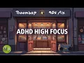 Sharp Focus for AD Brains 90s Hip-Hop AD High Focus Support