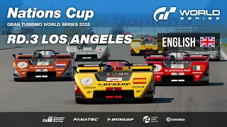 English GT World Series 2025 Round 3 Los Angeles Nations Cup 