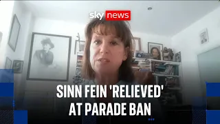 Sinn Fein's Mary Lou McDonald 'relieved' after Drumcree Orange Order parade banned
