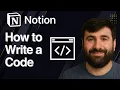 How to Write a Code in Notion Quick Tutorial 2025