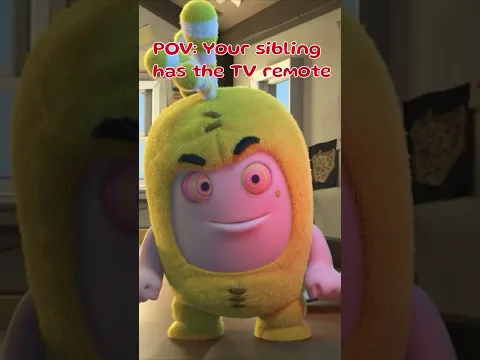 POV: You and your sister are 10 again 📺 #shorts #oddbods #funny #cartoon Oddbods Kids Cartoons