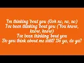 Frank Ocean - Thinkin’ bout you  (Lyrics)