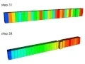Comparison of bubble sort and quicksort algorithms VTK Python programming example