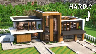 Modern House Minecraft Tutorial
