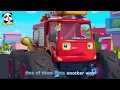 Five Monster Trucks | Learning Vehicles | Number Song | Fire Truck, Police Car | Kids Song | BabyBus