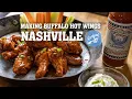 Making Chicken Wings with The Right Wing Sauce Dragon Dry Rub