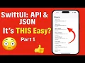 SwiftUI Tutorial How to Decode JSON and Integrate APIs in iOS Step-by-Step