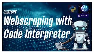 Python - Scrape Web data using ChatGPT Code interpreter
