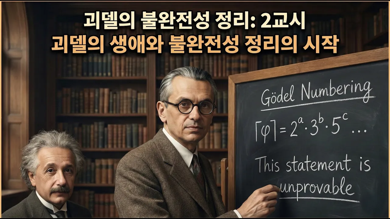 괴델의 불완전성 정리: 2교시 - 괴델의 생애와 괴델의 불완전성 정리 요약