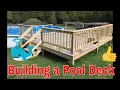 Building A 16 x16 Pool Deck