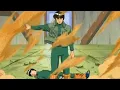 Might Guy Saves Rock Lee From Gaara