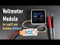 Voltmeter module M5Stack high accuracy