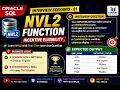 Oracle SQL Interview Questions NVL2 Function Explained with Employee Incentive