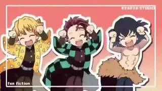 Kimetsu No Yaiba Caramelldansen 