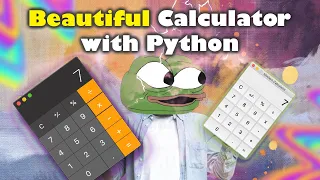 Clone the MacOS calculator with only Tkinter Python Tkinter GUI Project