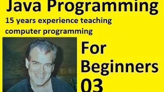 Java Programming Beginners Tutorial -