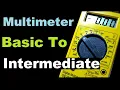 Learn how to use a Multimeter - for solar power DIY and more