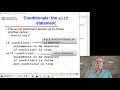 Python 03-4 Decisions - conditionals elif statement combined indentation