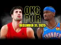 Oklahoma City Thunder vs Portland Trail Blazers Full Game Highlights - December 31 2025 NBA Season