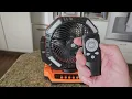 40000 mAh Battery Powered Portable Fan This Fan has EVERYTHING