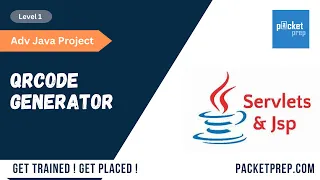 L1 - QR Code Generator Java Project using ZXing servlets jsp for Beginners Level 1