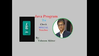 Special Number or Krishnamurthy number Easy code