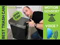 Best Smart Kitchen Trash Can Simple Human Voice Control