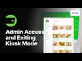 Tutorial EN Admin Access and Exiting Kiosk Mode Clover Kiosk Paysys