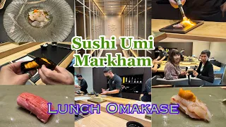 CAD95 My favourite lunch omakase Sushi Umi Markham High food quality craftsmanship