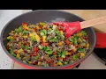 Download Lagu ONDERTITELS. Ik bakte een legendarische heerlijke broodpizza met kleurrijke groenten en rundergehakt