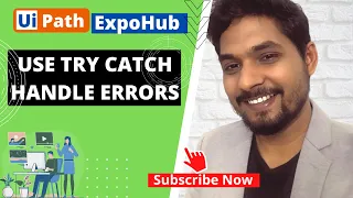 UiPath Tutorial Uipath Try Catch Example 2020