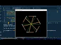 New amazing draw pattern using python with turtle library