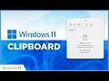 How to Use Clipboard History in Windows 11 Copy and Paste Tips and Tricks