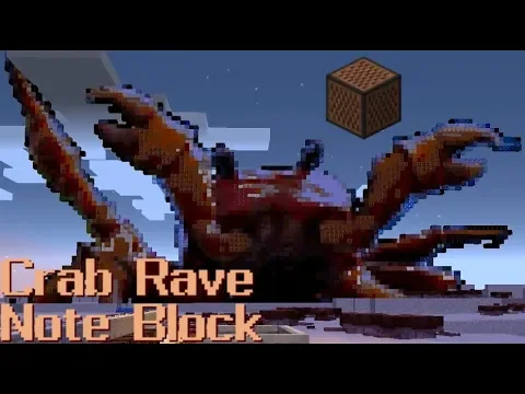 Download MP3 Crab Rave - Noisestorm - with All Minecraft Note Block Instruments