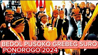 kirab bedol pusaka ponorogo grebeg suro 2024 menuju makam batoro katong