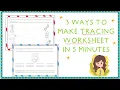 3 Ways To Make A Worksheet In 5 Minutes Super Easy