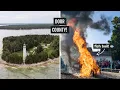 Exploring Door County Wisconsin Cave Point Cana Island Eagle Tower FISH BOIL more